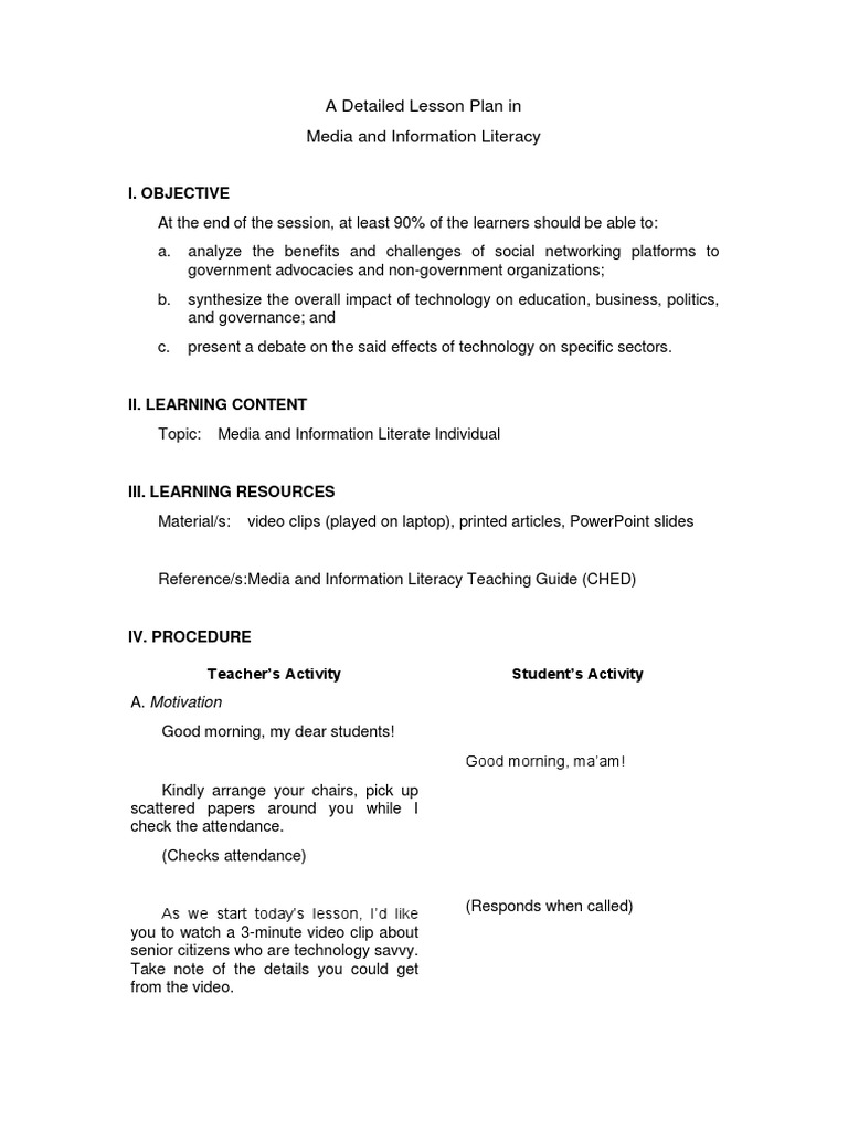 Lesson 10 Pdf Mass Media Social Networking Service