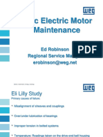 Basic Electric Motor Maintenance: Ed Robinson Regional Service Manger