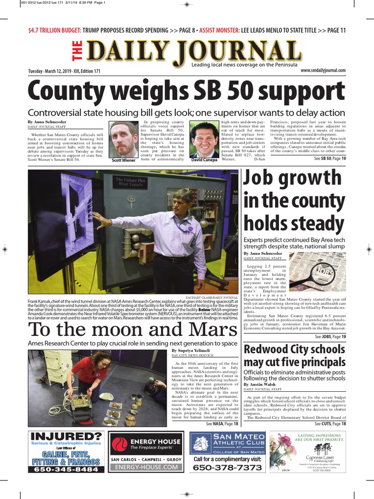 San Mateo Daily Journal 03 12 19 Edition PDF