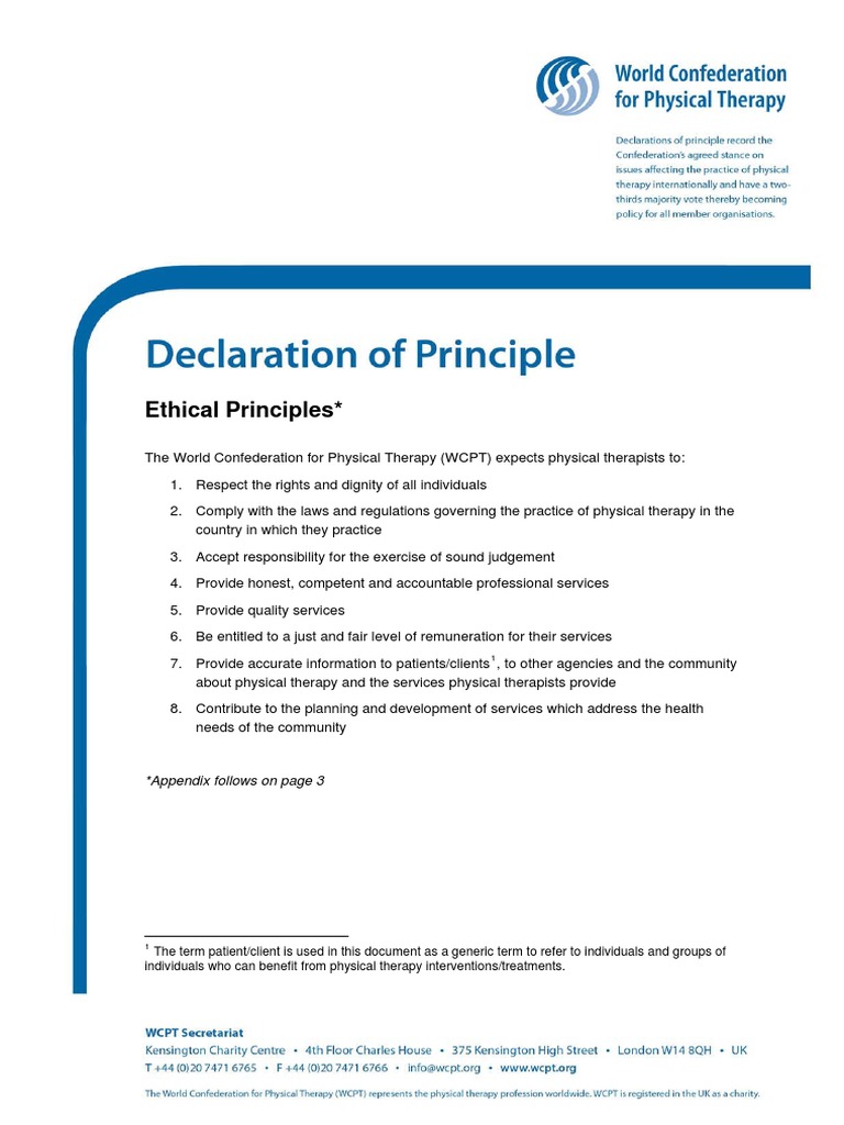 Apta Code Of Ethics Pta