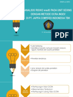 ANALISIS RISIKO MSDs