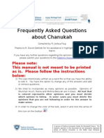 Frequently Asked Questions About Chanukah