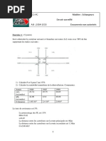 Échangeurs Devoir 14-15