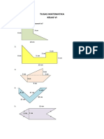 Tugas Matematika Kelas VI Luas Bangun