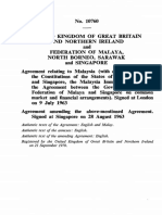 Agreement Relating To Msia PDF