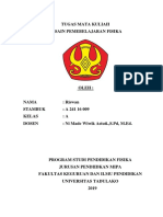 RPP Sederhana Riswan A24116009