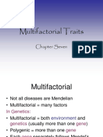 Multifactorial Traits: Chapter Seven