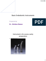 Endodontic Instrumentss