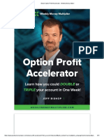 Ebook Option Profit Accelerator - Weekly Money Maker - Jeff Bishop PDF