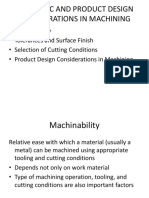 09 Economic & Product Design Considerations in Machining