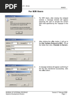 BIR Form 1914: Tax Refund Application | PDF | Tax Refund | Taxpayer
