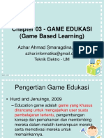 Chapter 03 - GAME EDUKASI (Game Based Learning) : Azhar Ahmad Smaragdina, M.PD