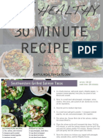 30 Minute Recipes e Cookbook