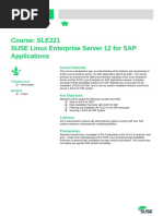 SLE221 Course Description