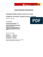 Mantenimiento Preventivo G60QX - G115QX PDF
