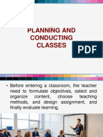 Health Ed- Planning and Conducting Classes 1