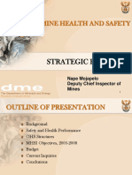 Mine Health and Safety: Strategic Plan