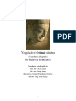 Yogācārabhūmi-Śāstra: by Maitreya Bodhisattva