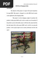 RFID Based Shopping Trolley Project Report