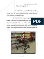 RFID Based Shopping Trolley Project Report