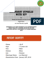 Syphilis With HIV Infection