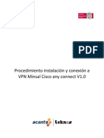 Procedimiento VPN Minsal