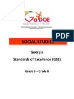 Social Studies 6 8 Georgia Standards