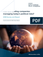 Political Risk Survey Report 2018 PDF