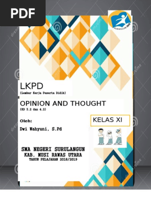 Lkpd Opinion Dan Thought Social Media Popular Culture Media Studies