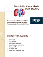 Portofolio Kasus Medis: CKD Stage V