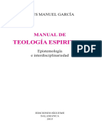 Teología Espiritual: Manual de