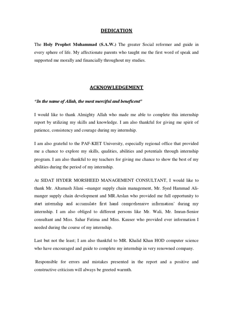 Final Internship Report | Receipt | Invoice