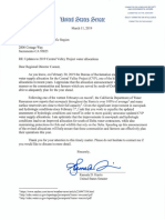 Senator Harris letter to USBR re CVP allocations