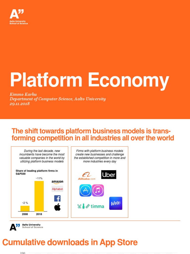 About The Platform Economy PDF | PDF | Android (Operating System ...