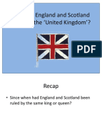 How Did England and Scotland Become The United Kingdom'?