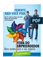 Programação - Feira do Empreendedor de PE