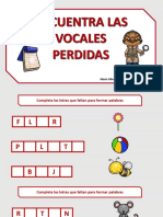 Vocales Perdidas PDF