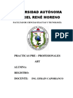 Informe Practicas Preprofesionales Abt PDF
