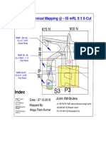 Index: Geotechnical Mapping at - 55 MRL S 3 X-Cut