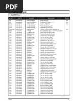 6 Electrical Parts List