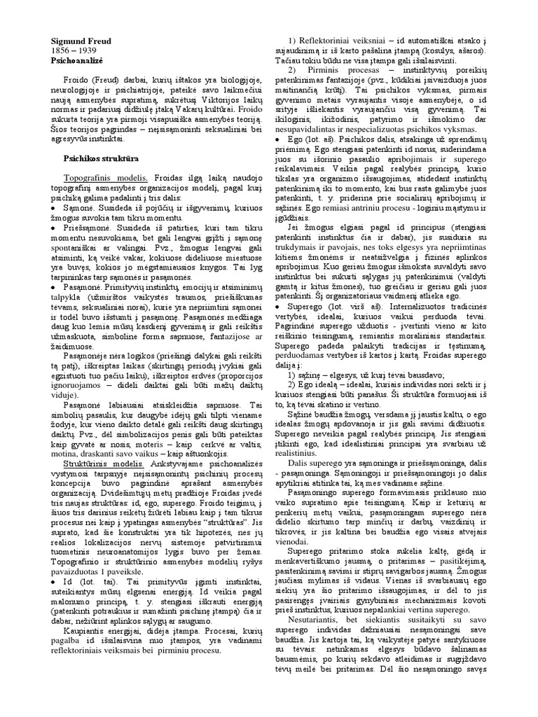 Freud Theory | PDF