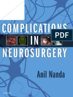 Anil Nanda - Complications in Neurosurgery (2018, Elsevier) PDF
