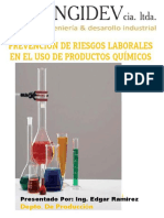 Charla de Manejo de Productos Quimicos