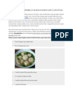 Jajanan Bakso Daging Sapi