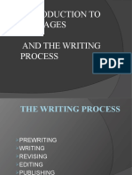 Introduction To Messages and The Writing Process