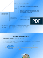 SESION Nº 10 y 11 SEPARACIONES EN RUTA