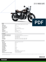 Specifications 2019: W800 CAFE