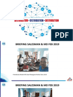 Briefing MSS & Planogram With Salesman BIN Pakisaji 2019