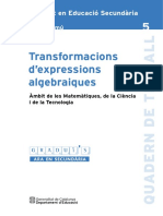 19 Transformacions Expressions Algebraiques PDF