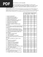 questionario de auto motivação